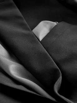 Next Noir - Ajustement régulier - Veste de costume Essential Clearance