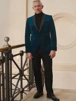 Next Noir - Ajustement régulier - Pantalon de smoking ajustable avec laine Best