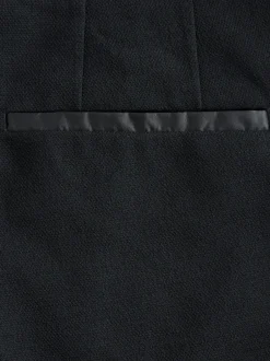 Next Noir - Ajustement régulier - Pantalon de smoking ajustable avec laine Best