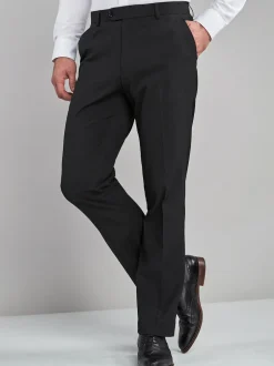 Next - Ajustement régulier - Pantalon intelligent stretch Noir Best