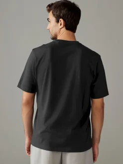 Next - Ajustement régulier - Lot de t-shirts essentiels en coton 6 Noir Outlet