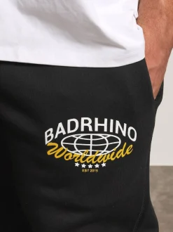 BadRhino Big & Tall Noir - Pantalon de jogging dans le monde