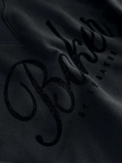 Baker by Ted Baker Noir - Ensemble 2 pièces à Imprimé floqué sweat carré et Joggings à poignets Outlet