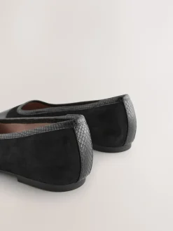Next Noir - Ballerines à bout carré Online