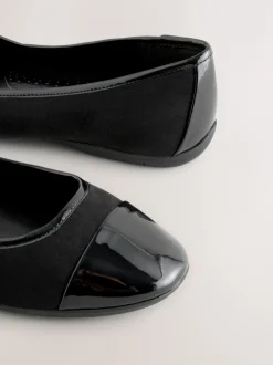 Next Noir - Ballerines Forever Comfort® à embout Sale