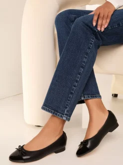 Lipsy Noir - Ballerines vernies à bout ouvert Hot