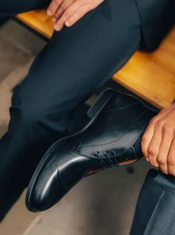 Base London Noir - Bottes chukka Wallis New