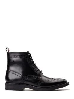 Base London Noir - Bristol Brogue Boot Best