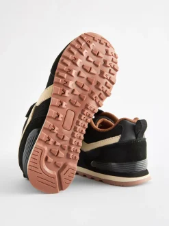 Next Noir - Baskets à lacets élastiques à une bride Sale