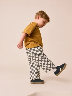 Next - Baskets à lacets élastiques à fermeture tactile Noir Hot