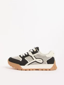 Lipsy Noir - Baskets de sport À lacets Chunky Tapis de couloir New