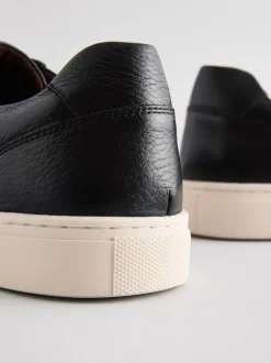 Next Noir - Baskets en cuir Outlet