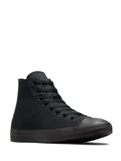 Converse Noir - Baskets haute Chuck Discount