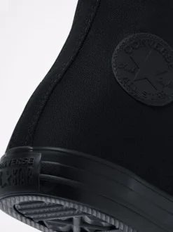 Converse Noir - Baskets haute Chuck Discount