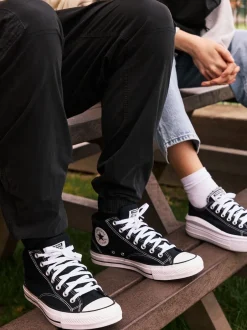 Converse - Baskets mi- Malden Street Noir Best