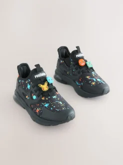 Next Noir - Baskets Pokemon à lacets élastiques Sale