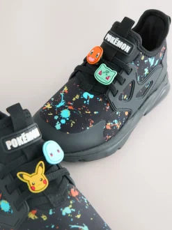 Next Noir - Baskets Pokemon à lacets élastiques Sale