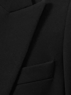 Reiss Noir - Blazer de costume droit ajusté Gabie Clearance