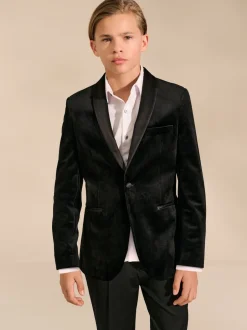 Next Noir - Blazer en velours (3-16ans) Best