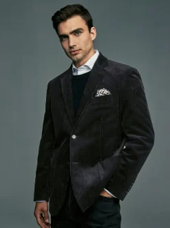 Next Noir - Blazer en velours côtelé Outlet