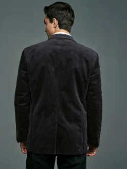 Next Noir - Blazer en velours côtelé Outlet