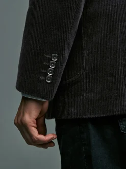 Next Noir - Blazer en velours côtelé Outlet