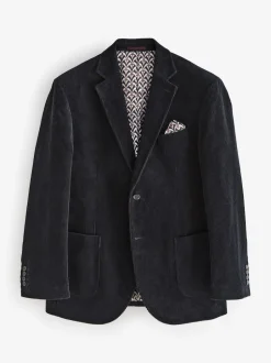 Next Noir - Blazer en velours côtelé Outlet