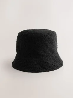 Next Noir - Bob réversible en peau de mouton/nylon Online