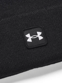 Under Armour Noir - Bonnet Half time Cuff Hot