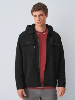 Next Noir - Borg Veste-chemise doublée en polaire New