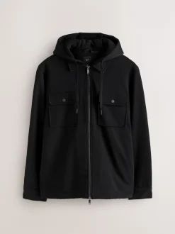 Next Noir - Borg Veste-chemise doublée en polaire New