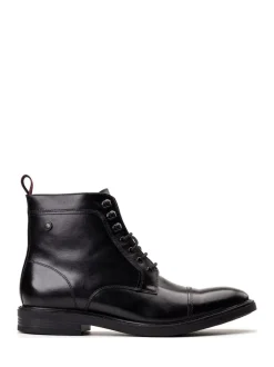 Base London Noir - Bottes Plymouth à Embout Hot