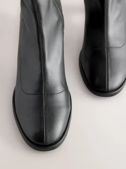 Next Noir - Bottes chaussettes Forever Comfort® à bout arrondi et hauteur genou Online