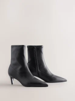 Next Noir - Bottes chaussettes Forever Comfort® à bout pointu New