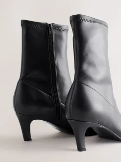 Next Noir - Bottes chaussettes Forever Comfort® à bout pointu New