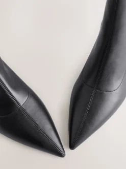 Next Noir - Bottes chaussettes Forever Comfort® à bout pointu New