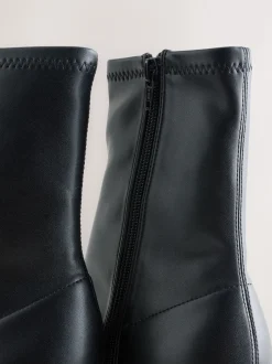 Next Noir - Bottes chaussettes Forever Comfort® à bout pointu New