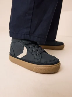 Next Noir - Bottes chevrons à lacets élastiques et fermeture tactile Sale