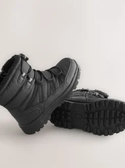 Next Noir - Bottes de neige imperméables doublées Thinsulate