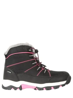 Mountain Warehouse Noir - Bottes de neige imperméables Comet New