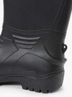 Next Noir - Bottes en caoutchouc doublées Clearance