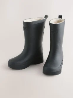 Next Noir - Bottes en caoutchouc doublées Online