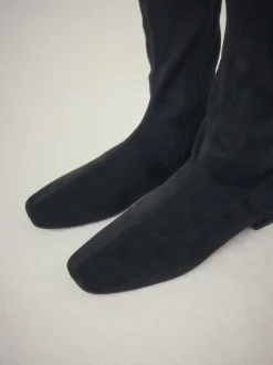 Next Noir - Bottes plates Forever Comfort® Over The Knee Best