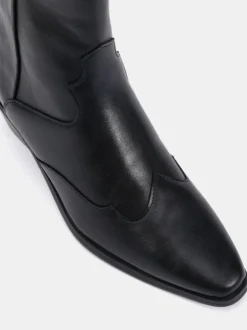 Novo Noir - Bottes western Diablo à talons bas Outlet