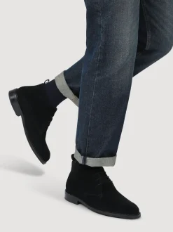 Jones Bootmaker Noir - Bottes/Bottines Deacon en daim Chukka Online