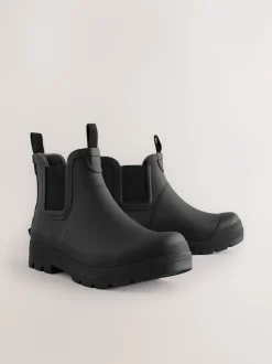 Next Noir - Bottines en caoutchouc New