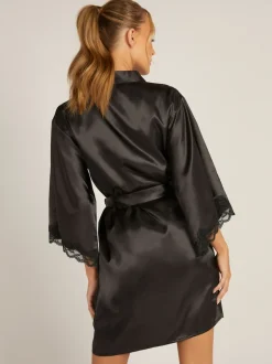 Boux Avenue Noir - Peignoir Amelia Best