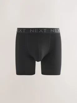 Next Noir - Boxers à jambes longues Hot