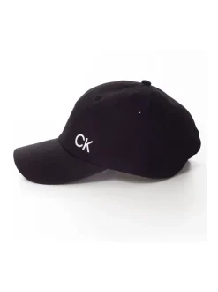 Calvin Klein Golf Noir - 100% Coton Twill Noir Casquette