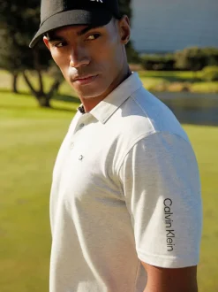 Calvin Klein Golf Noir - 100% Coton Twill Noir Casquette